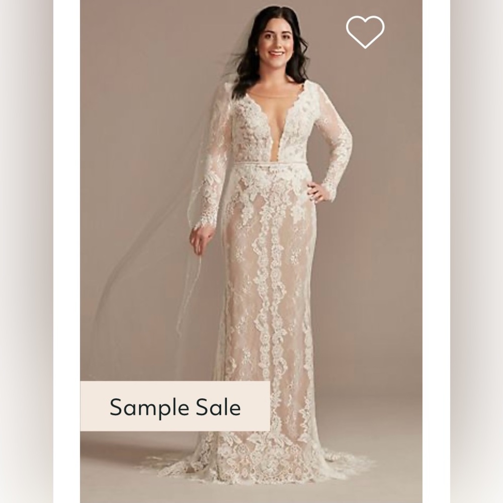 Lace Sheath Silhouette Wedding Gown